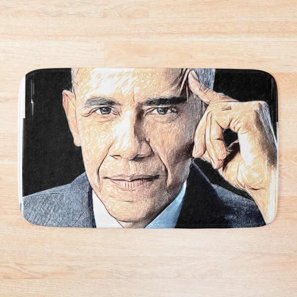 Item preview, Barack Obama Portrait Watercolors Sketch designed and sold by aventi24.