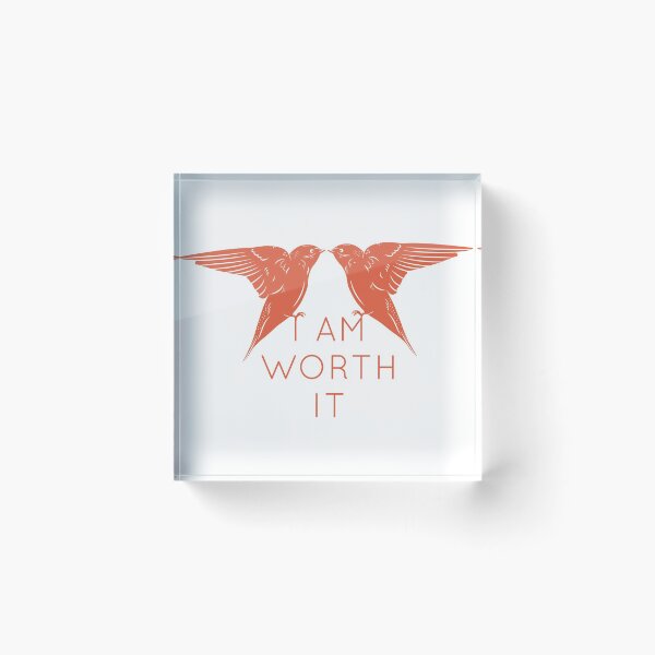 Item preview, I Am Worth It designed and sold by AngieFadel.