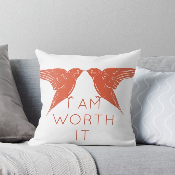 Item preview, I Am Worth It designed and sold by AngieFadel.