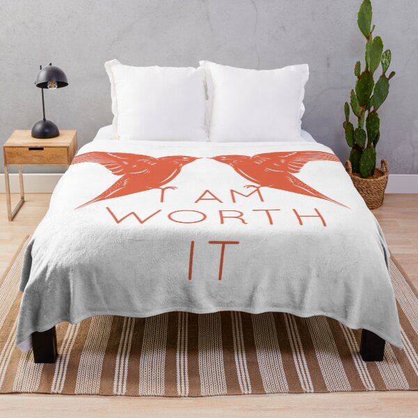 Item preview, I Am Worth It designed and sold by AngieFadel.