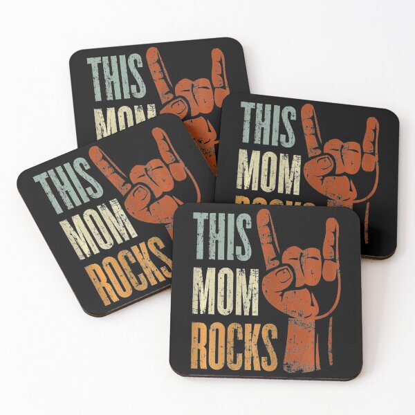 Item preview, Womens This Mom Rocks Rock n Roll Metal designed and sold by popeadams.
