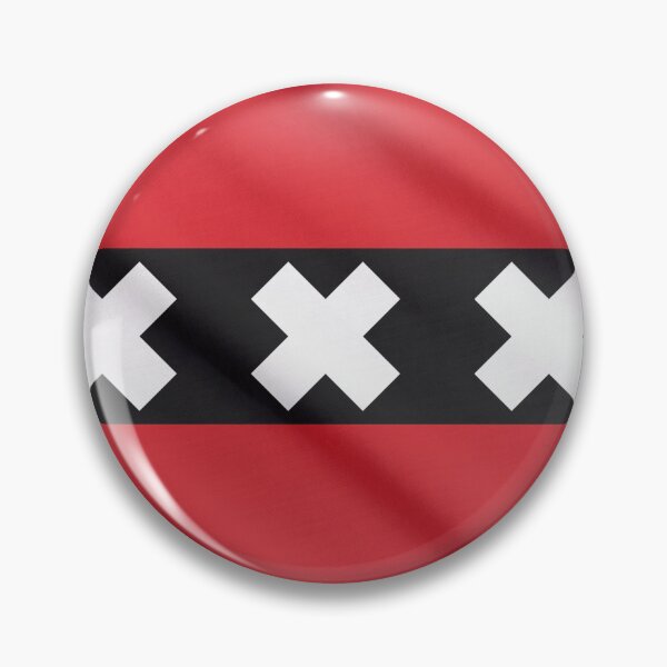 Item preview, Amsterdam Flag  designed and sold by MyIdentityShop.