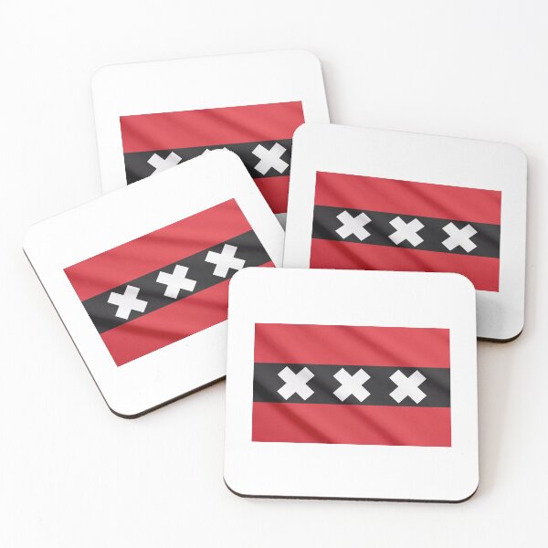 Item preview, Amsterdam Flag  designed and sold by MyIdentityShop.