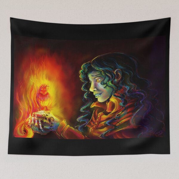 Item preview, Firebird Loves Dhampir designed and sold by JaneyAnansi.