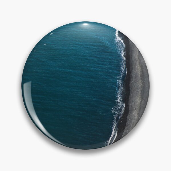 Item preview, The blue ocean water in beach. designed and sold by WowNatureWorld.