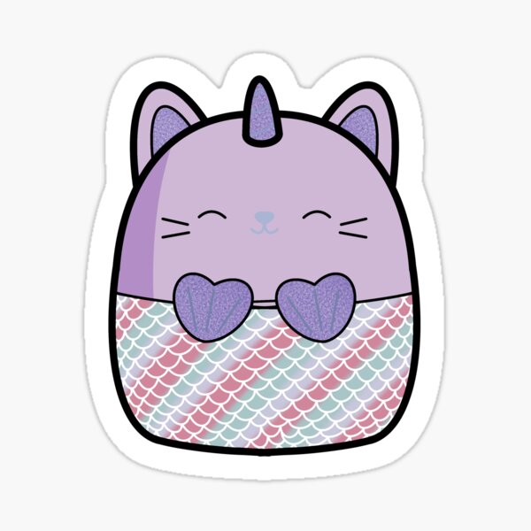 squishmallow mermaid cat