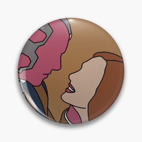 Item preview, wanda and vision designed and sold by Caitlin Carlin.