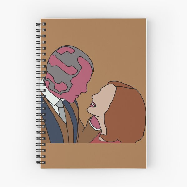 Item preview, wanda and vision designed and sold by Caitlin Carlin.