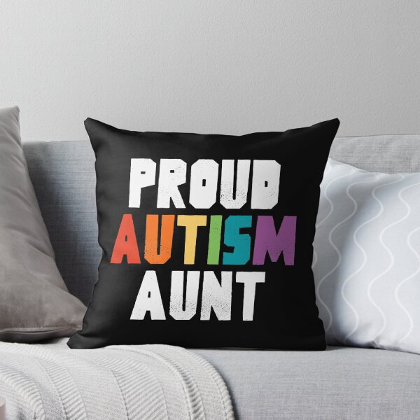 Item preview, Proud Autism Aunt Autism Awareness Matching Family designed and sold by MariosNydras.