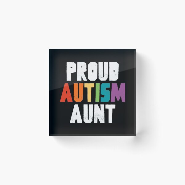 Item preview, Proud Autism Aunt Autism Awareness Matching Family designed and sold by MariosNydras.