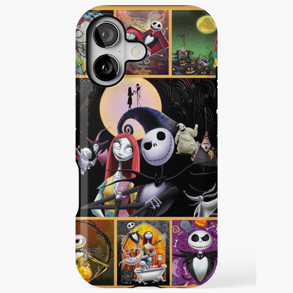 Coque IJack 3D IPhone 13/14/15/16e - Nightmare Before Christmas - Neuve