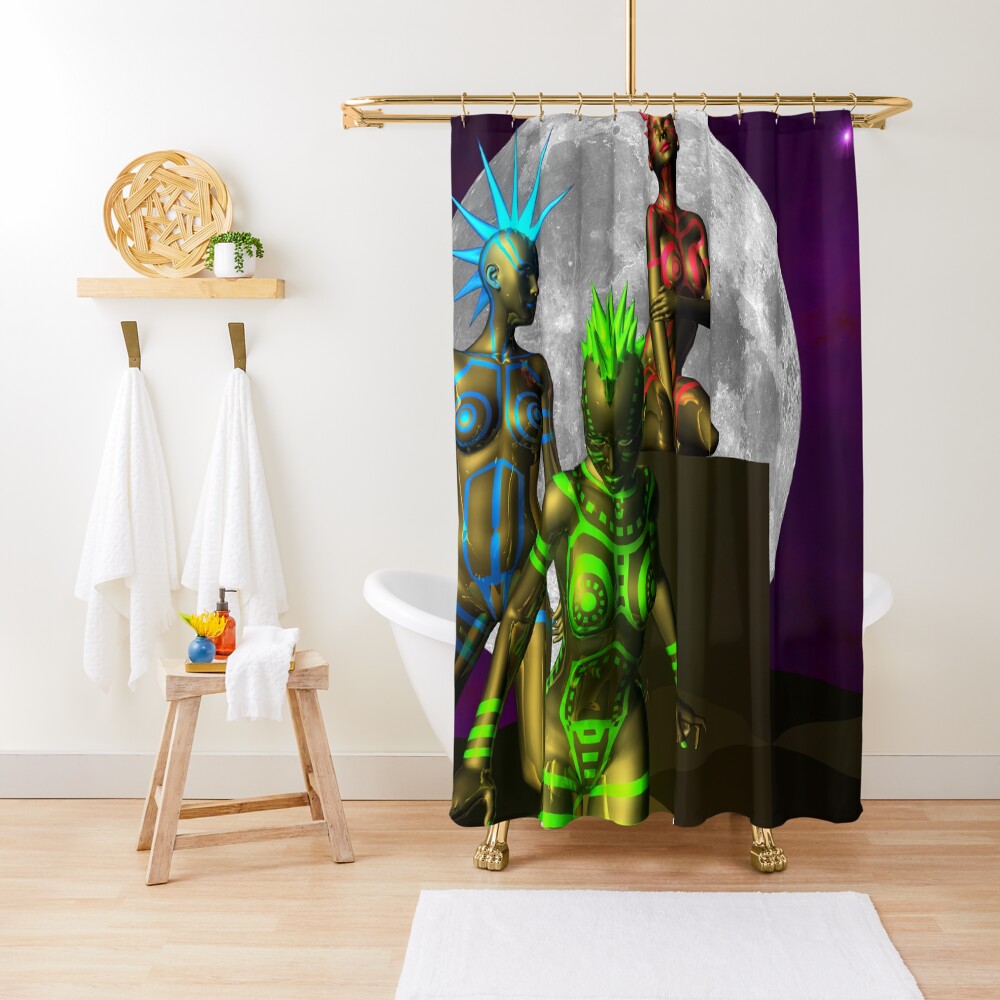 Item preview, Shower Curtain designed and sold by Ober8.