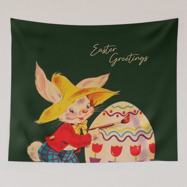 Item preview, Peter Cottontail - Easter Greetings designed and sold by Vintage8.