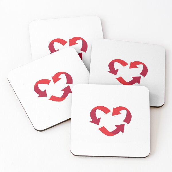 Item preview, recycling heart designed and sold by Local Lemon.