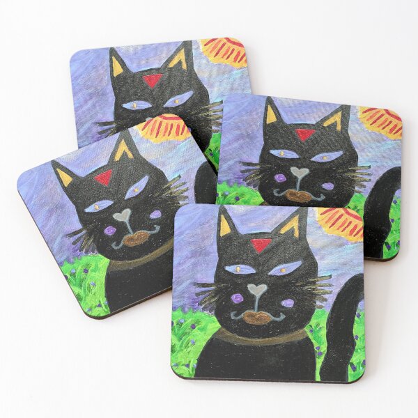 Item preview, Magical Black Cat Bael designed and sold by FlamingHydra.