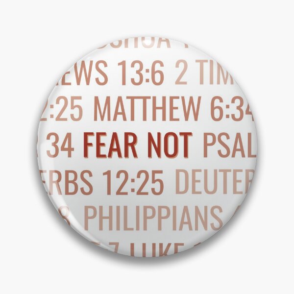 Item preview, Fear Not, Do Not Fear Bible Verse Print, Christian Quotes designed and sold by MelanieMerches.