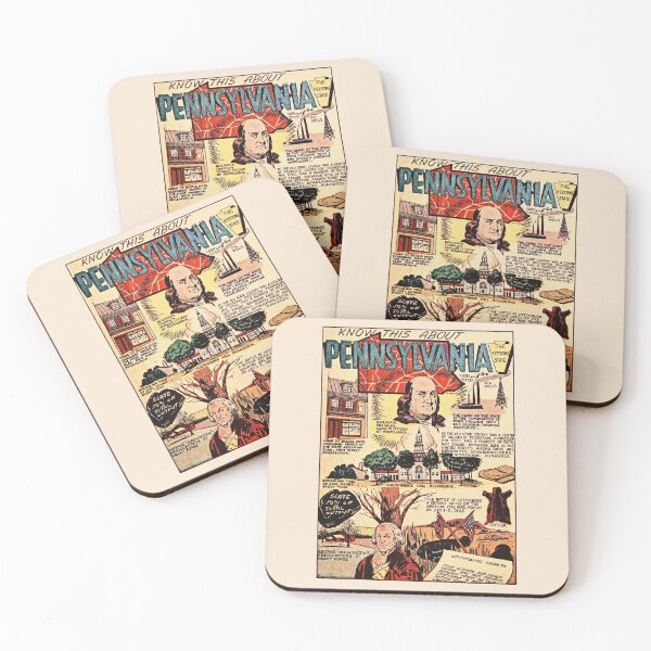 Item preview, Pennsylvania Vintage Poster designed and sold by RosarioDesigns.