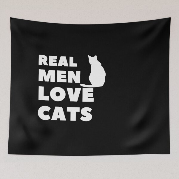 Item preview, Real Men Love Cats Always designed and sold by LaceRenee.