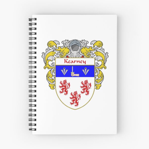 Item preview, Kearney Coat of Arms/Family Crest designed and sold by IrishArms.