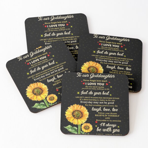 Item preview, To My Goddaughter I'll always be with you, Sunflower To My Daughter designed and sold by Patriciaazparr.