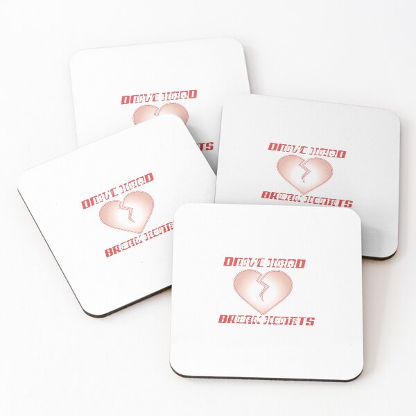 Item preview, Drive Hard Break Hearts RED designed and sold by Amber M.
