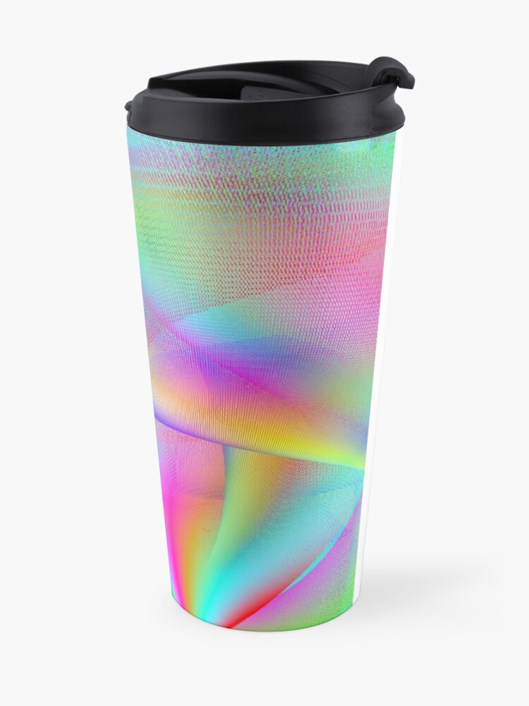 Alternate view of Dawning the Rainbow Travel Coffee Mug