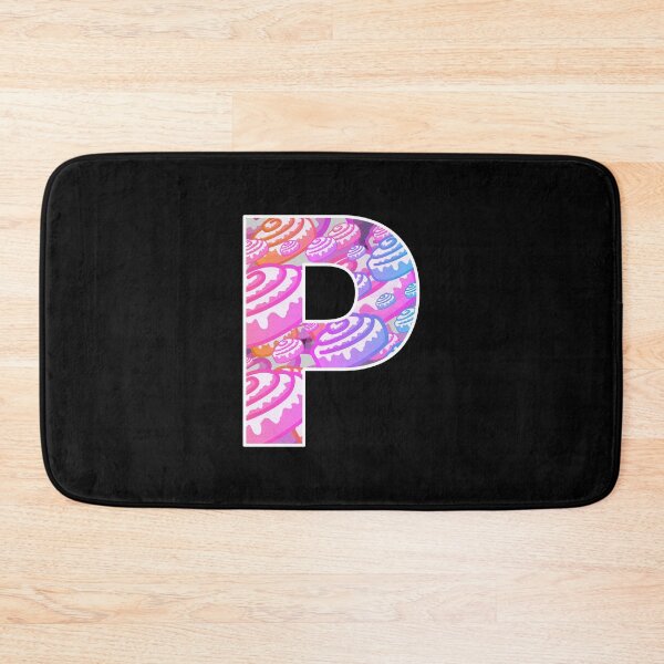 Item preview, Letter Art Retro Vaporwave Cinnamon Buns - P designed and sold by dylanxh.