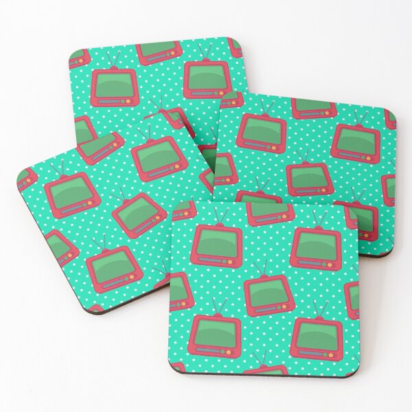 Item preview, retro television seamless pattern  designed and sold by werezu.