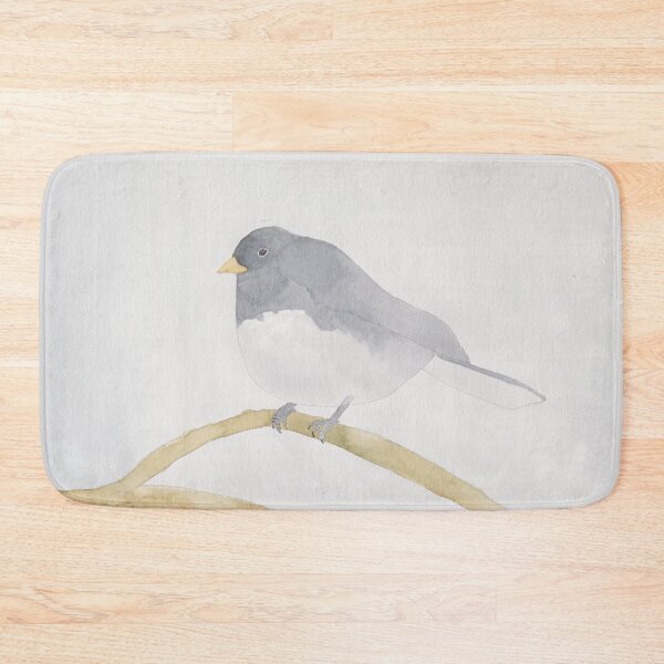Item preview, Dark Eyed Junco bird watercolor art designed and sold by TheWaterBirds.