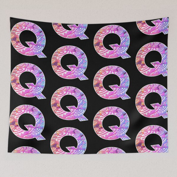 Item preview, Letter Art Retro Vaporwave Cinnamon Buns - Q designed and sold by dylanxh.