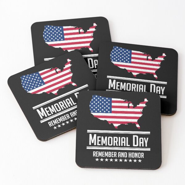 Item preview, Memorial Day USA Flag Remember and Honor designed and sold by Koi-Art.