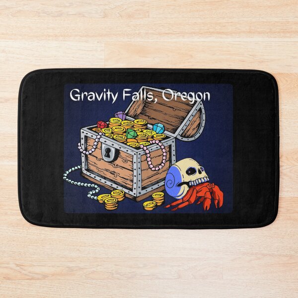 Item preview, Gravity Falls Oregon Coast Skull Crab Treasure Chest Pirate Design designed and sold by DansDankDesigns.