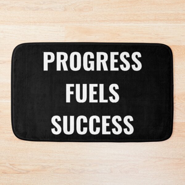 Item preview, Progress Fuels Success White designed and sold by PLANTONE.