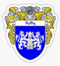 Kelly Coat of Arms/Family Crest Sticker