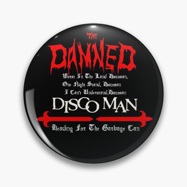 Item preview, The Damned Disco Man designed and sold by smilku.