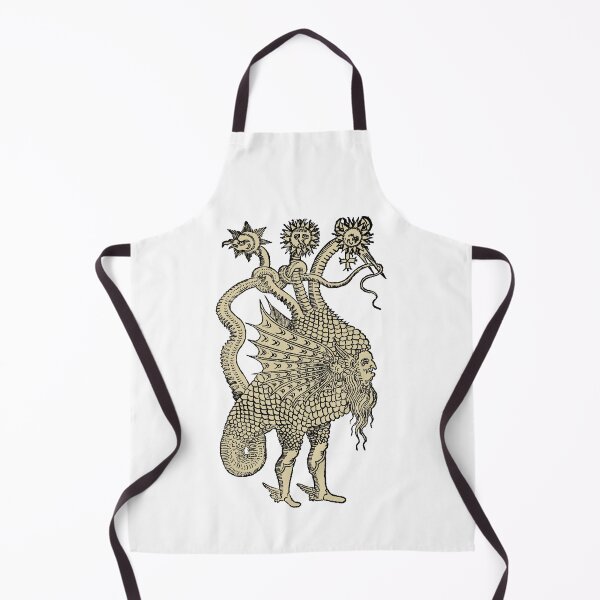 Item preview, Python Mercury, vintage alchemy illustration designed and sold by monsterplanet.
