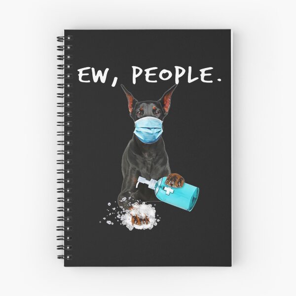 Item preview, Doberman Ew People Dog Wearing A Face Mask  designed and sold by julipham88.