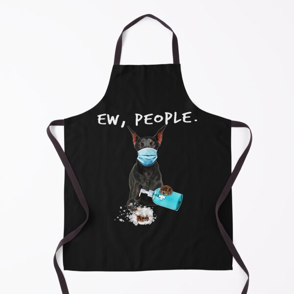 Item preview, Doberman Ew People Dog Wearing A Face Mask designed and sold by julipham88.