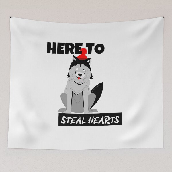 Item preview, Dog is here to steal hearts designed and sold by max-art-lvl.