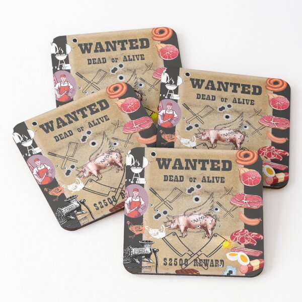 Item preview, WANTED PORKY designed and sold by GiantSwag.