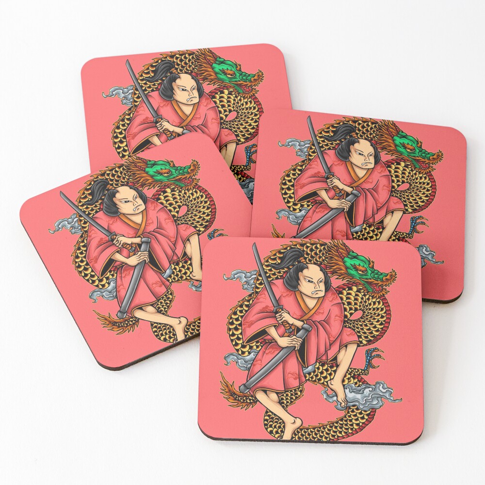 Item preview, Coasters (Set of 4) designed and sold by RedsStickerShop.