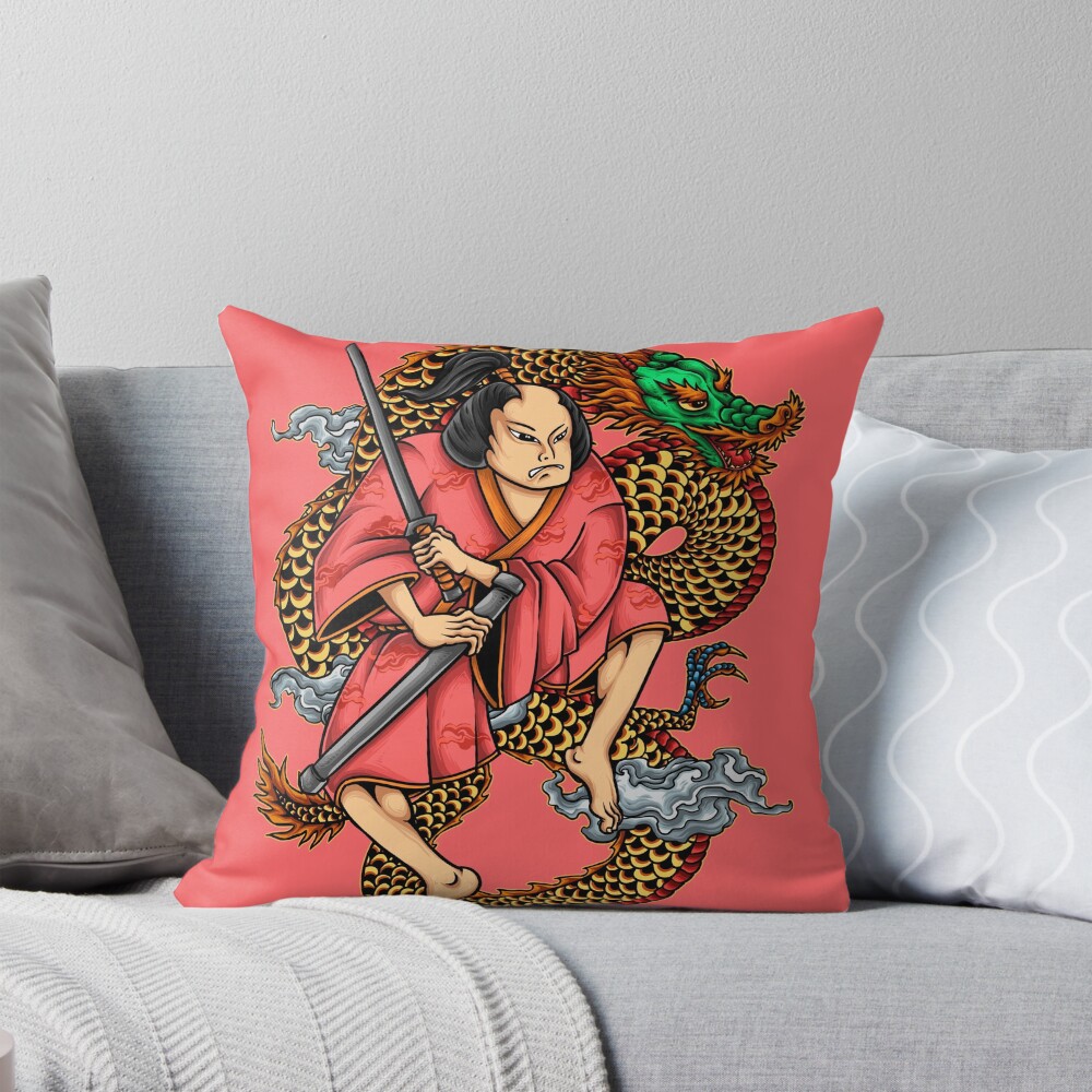 Item preview, Throw Pillow designed and sold by RedsStickerShop.