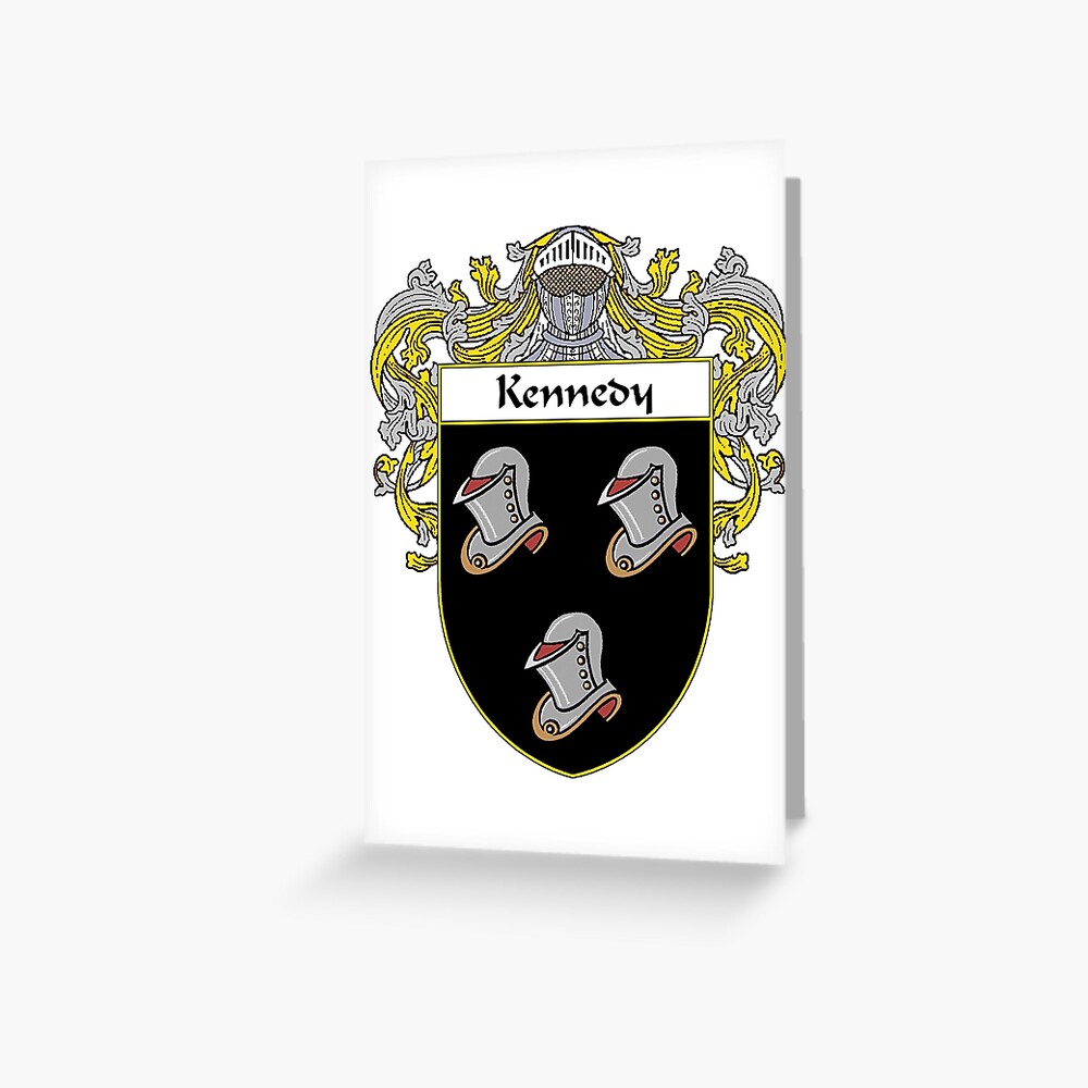 "Kennedy Coat of Arms/Family Crest" Greeting Card by IrishArms Redbubble