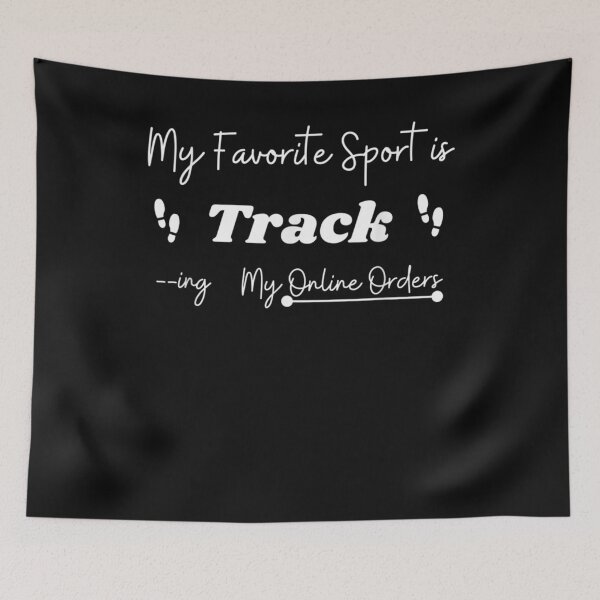 Item preview, My favorite sport is tracking T-Shirt designed and sold by Lukifo-Vector.