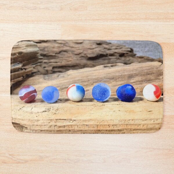 Item preview, Patriotic Seaglass Marbles  designed and sold by LeslieMac713.