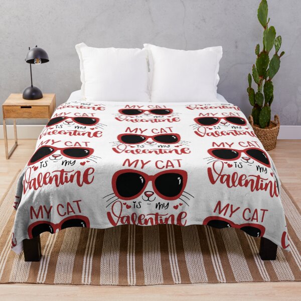 Item preview, My Cat Is My Valentine designed and sold by Phorase.