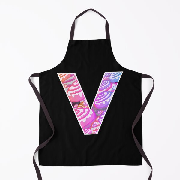 Item preview, Letter Art Retro Vaporwave Cinnamon Buns - V designed and sold by dylanxh.