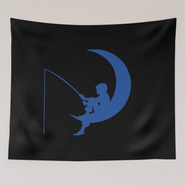 Item preview, Man fishing for moon designed and sold by Topventas.