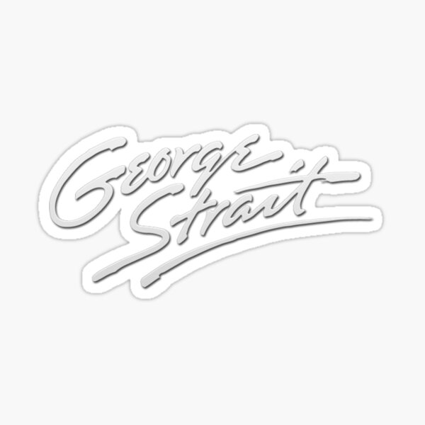 George Strait Sticker