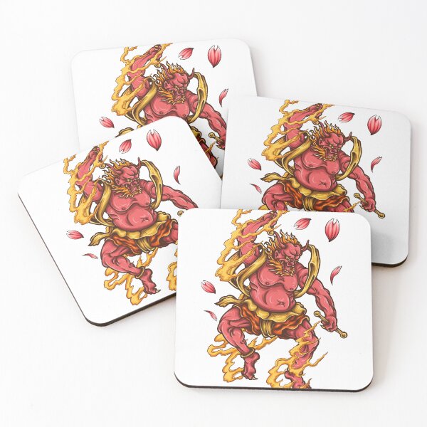 Item preview, Demon in Flames designed and sold by RedsStickerShop.